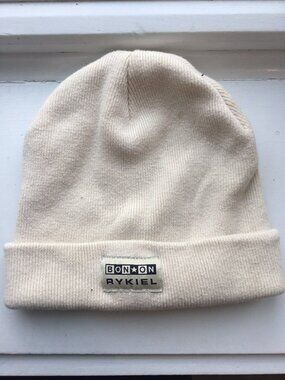 Bonton X Sonia Rykiel Kids Cream Hat OS